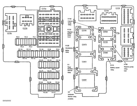 2002 ford explorer battery junction box|2002 explorer circuit diagram.